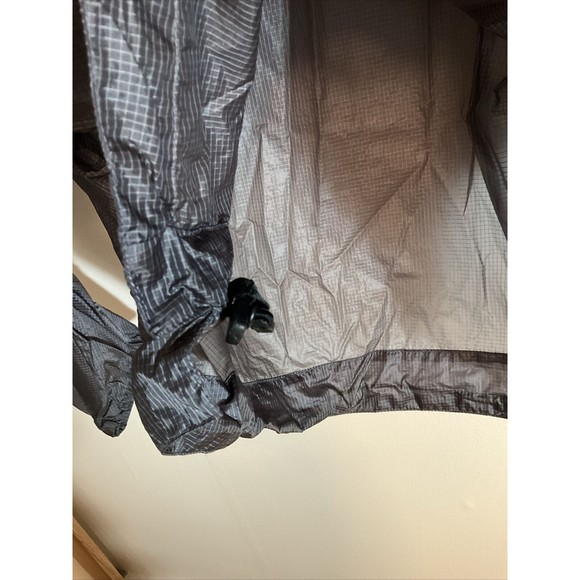 Mountain HardWear Women’s 14 Windbreaker 1/4 Zip Black Nylon Performance - Picture 5 of 10